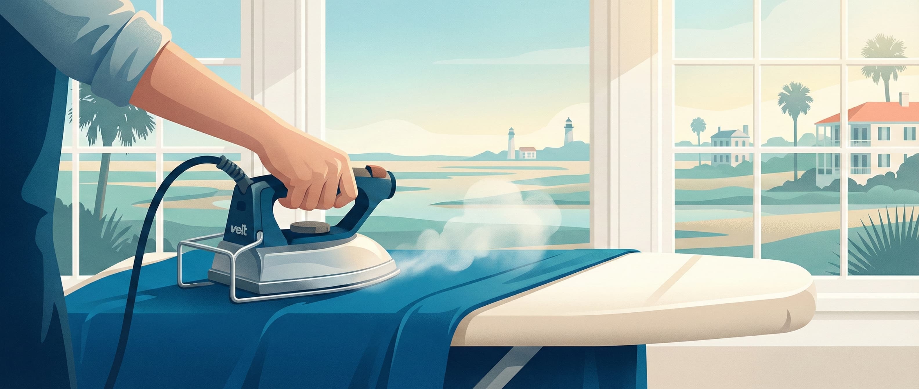 Expert dry cleaning process in action