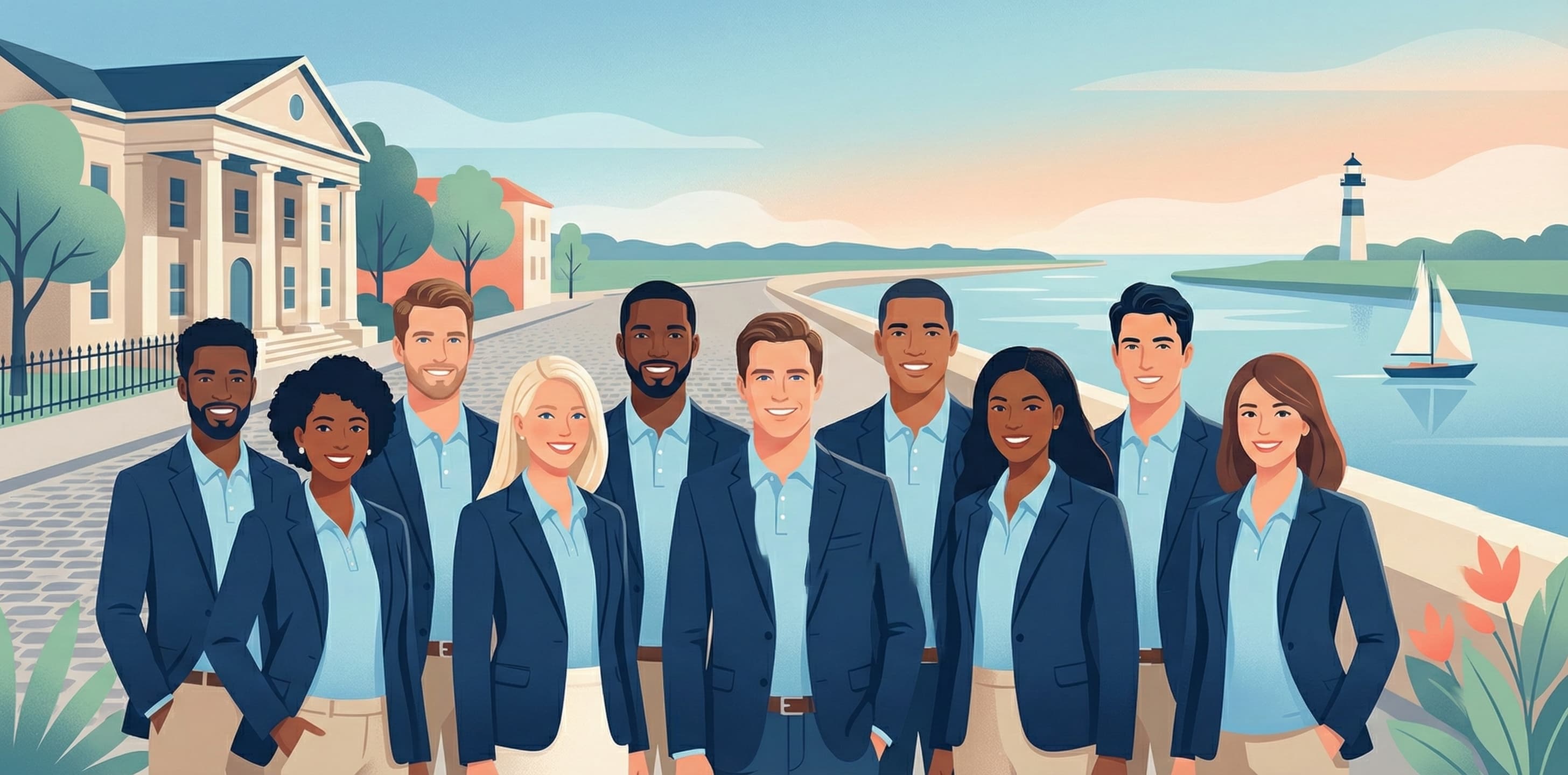 Professional uniform shirts