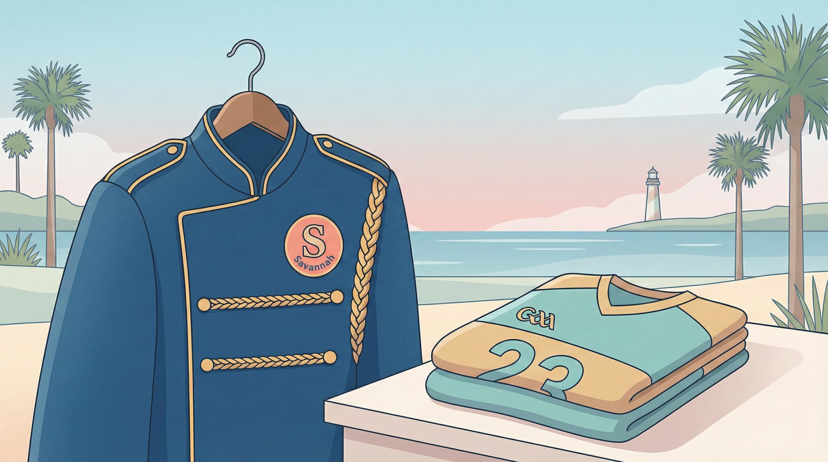 School band uniforms