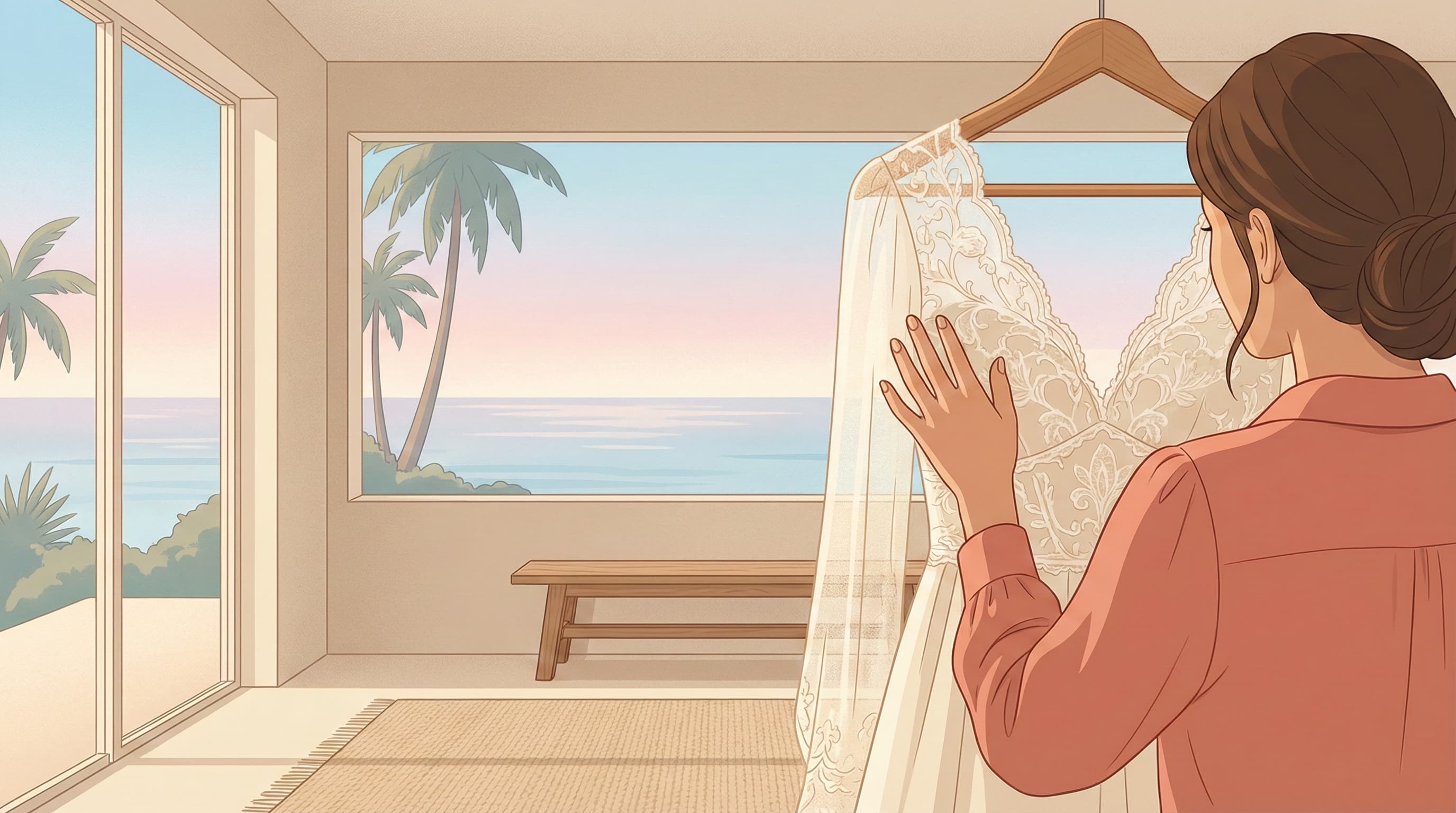 Wedding dresses ready for preservation