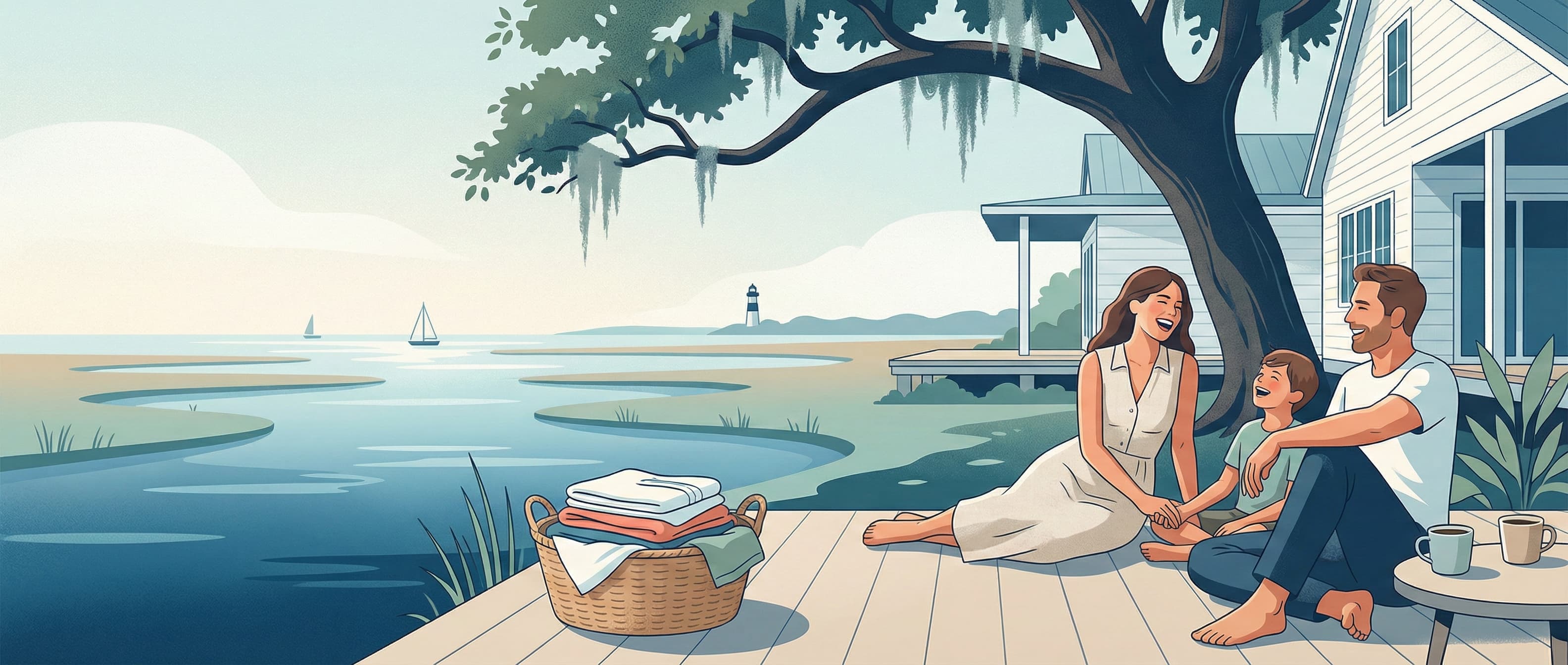 Historic Savannah neighborhood