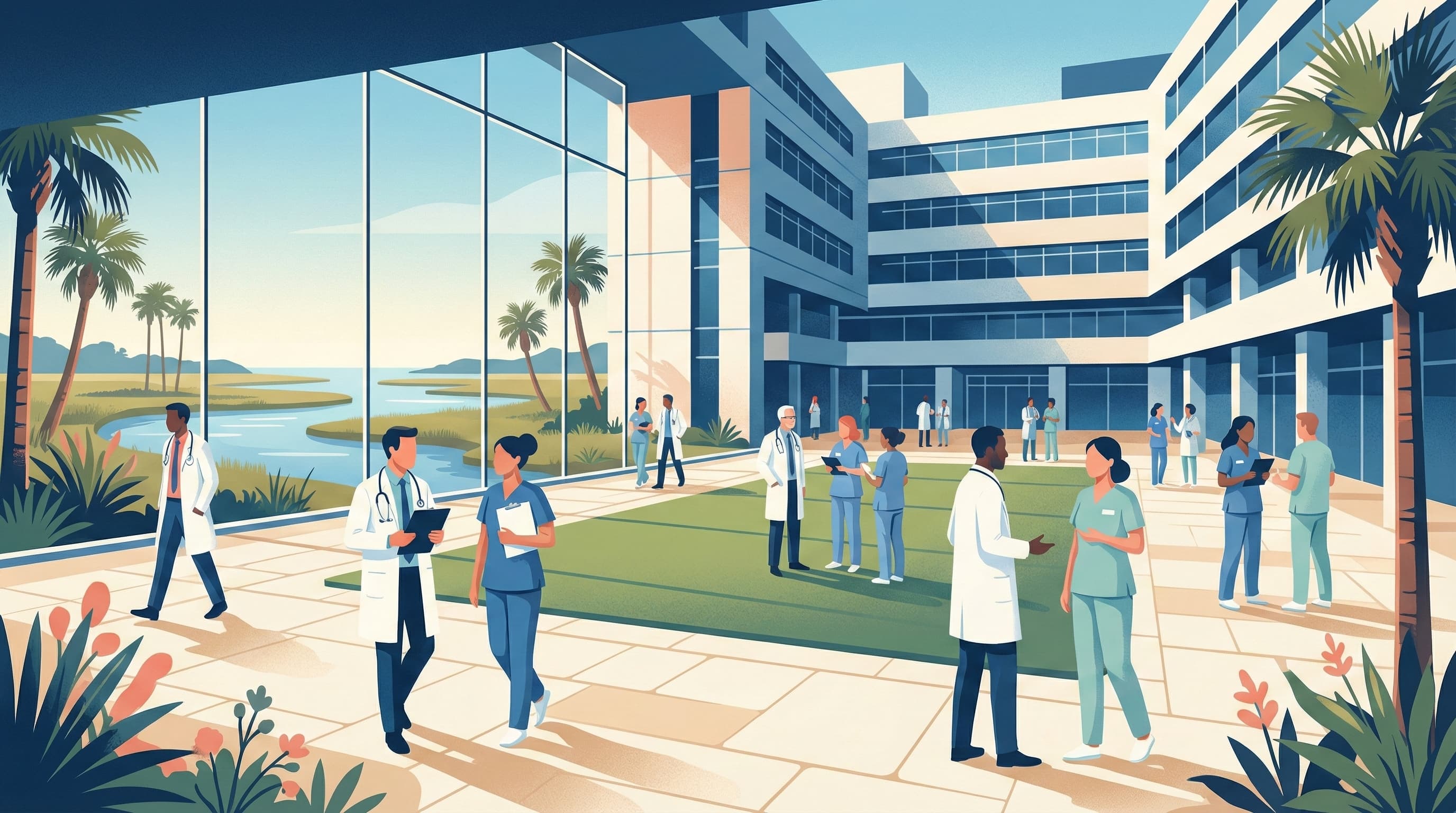 Hospital medical setting